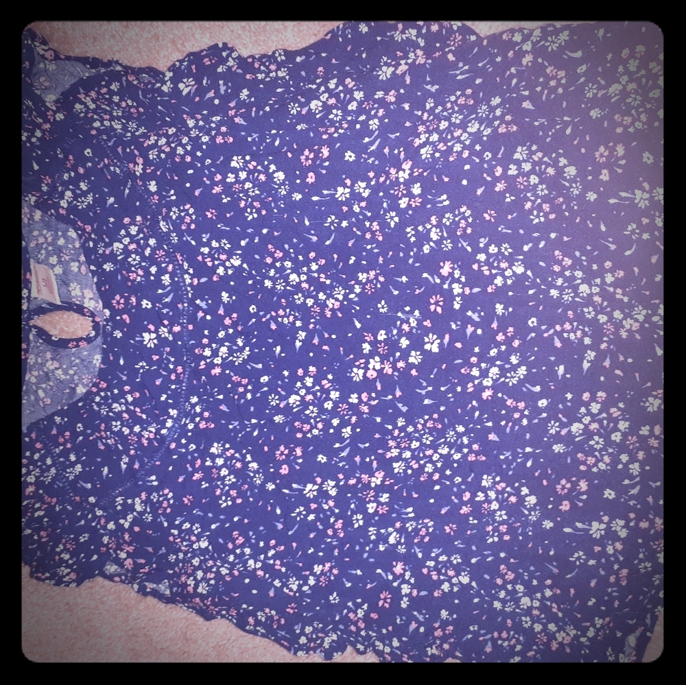 Floral printed blouse